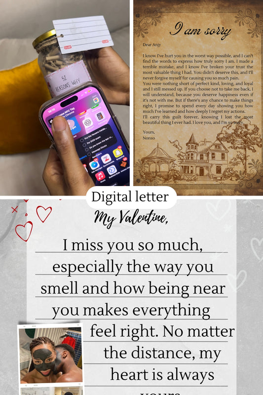 Digital letter(attachment to any of the Jars)